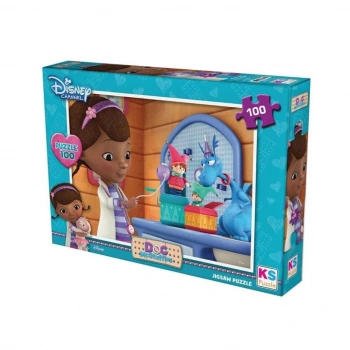 Mey İthalat® DOC714 100 Parça Puzzle - Puzzle