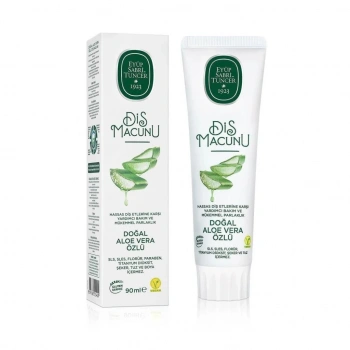 Mey İthalat®   Doğal Diş Macunu 90 Gr Aloe Vera