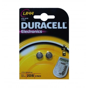 Mey İthalat® Duracell LR44/AG13/A76 1.5 Volt Alkalin Pil 2li Paket
