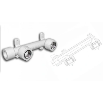 Mey İthalat® Ege Yıldız PPRC 20X1/2 Taharat Bağlantısı Gri