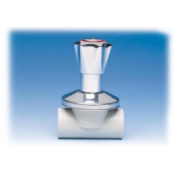 Mey İthalat® Ege Yıldız PPRC 32 mm Ankastre Vana Gri