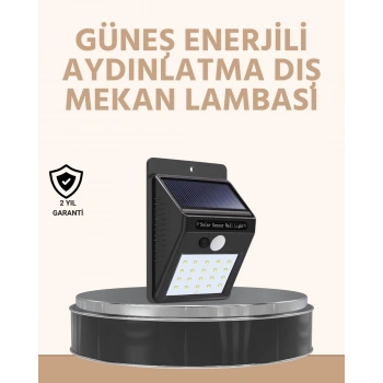 Mey İthalat® Enerji Tasarruflu ve Otomatik Sensörlü LED Güneş Işığı – Dış Mekan Uyumlu