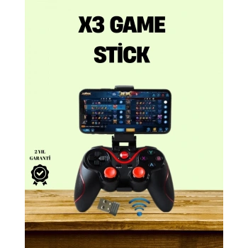 Mey İthalat® Ergonomik Tasarımlı Şarjlı Kablosuz Gamepad