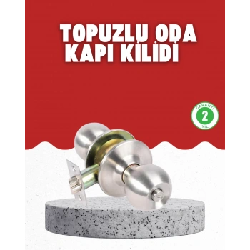 Mey İthalat® Estetik Güvenli Topuzlu Kapı Kilidi