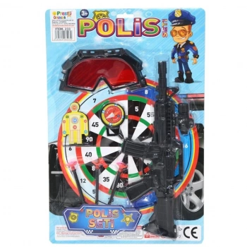 Mey İthalat® FAB 233 Hedefli Polis Oyun Seti -Prestij
