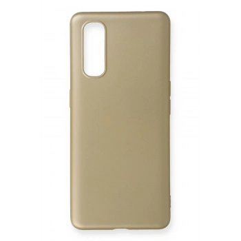 Mey İthalat®   Find X2 Kılıf First Silikon - Gold