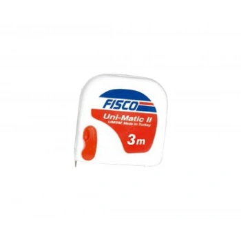 Mey İthalat® Fisco Uni Matic Şerit Metre 3 Metre