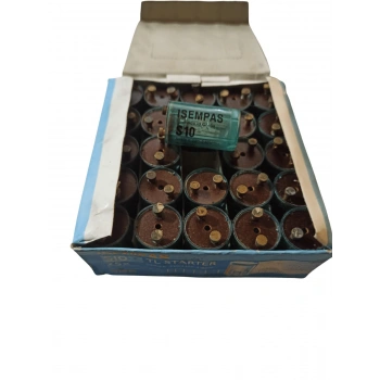 Mey İthalat® Floresan S10 Starter 220-240V 4-80 Watt 1 Paket (25 Adet)