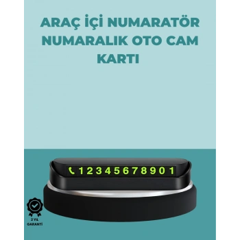 Mey İthalat® Fosforlu Numara Göstergesi