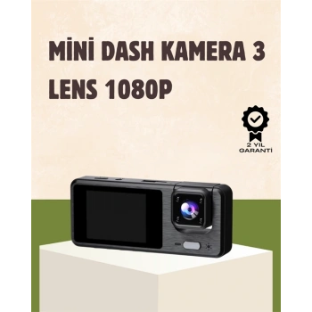 Mey İthalat® Full HD 3 Kanallı Araç Kamerası – Akıllı Çözümlerle Sürüş