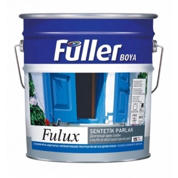Mey İthalat® Fulux Sentetik Parlak Boya 0,25 Litre Beyaz