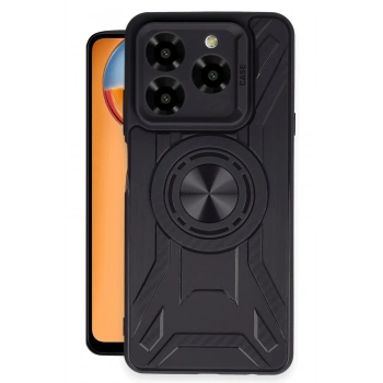 Mey İthalat®  General Mobile Era 50 Kılıf Lincoln Silikon - Siyah
