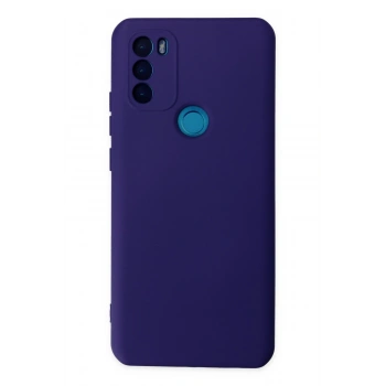 Mey İthalat®  General Mobile GM 21 Plus Kılıf Nano içi Kadife Silikon - Mor