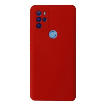 Mey İthalat®  General Mobile GM 21 Pro Kılıf Nano içi Kadife Silikon - Kırmızı