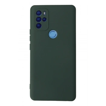 Mey İthalat®  General Mobile GM 21 Pro Kılıf Nano içi Kadife Silikon - Koyu Yeşil
