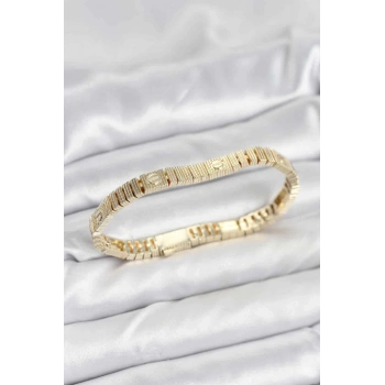 Mey İthalat® Gold Renk Vip Seri Bileklik