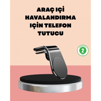 Mey İthalat® Güçlü Manyetik Araç Telefon Tutucu – GPS Navigasyon İçin İdeal