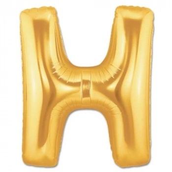 Mey İthalat® H Harf Folyo Balon Altın Renk  40 inç