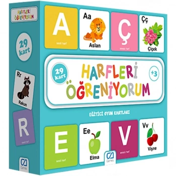Mey İthalat® Harfleri Öğreniyorum Eğitici Set