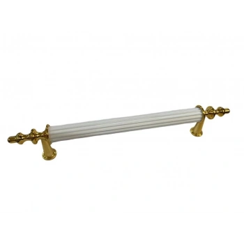 Mey İthalat® Hayal Altın Beyaz 160 mm Kulp