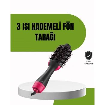 Mey İthalat® Hızlı Kurutma ve Hacim Veren Elektrikli Saç Fırçası