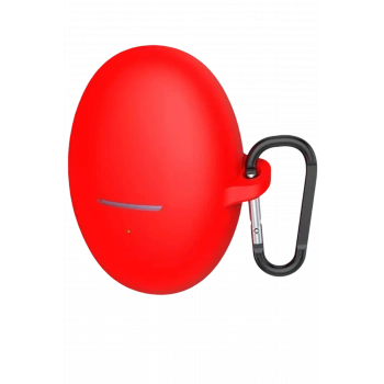 Mey İthalat®  Huawei FreeBuds 6 Hang Kılıf - Kırmızı