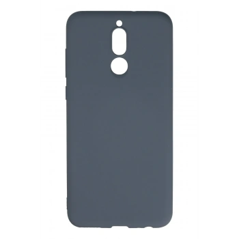 Mey İthalat®  Huawei Mate 10 Lite Kılıf Nano içi Kadife Silikon - Gri