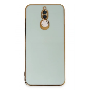 Mey İthalat®  Huawei Mate 10 Lite Kılıf Volet Silikon - Açık Yeşil