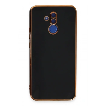 Mey İthalat® Huawei Mate 20 Lite Kılıf Volet Silikon - Siyah