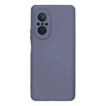 Mey İthalat®  Huawei Nova 9 SE Kılıf Nano içi Kadife Silikon - Gri