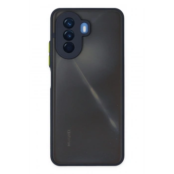 Mey İthalat®  Huawei Nova Y70 Kılıf Montreal Silikon Kapak - Lacivert