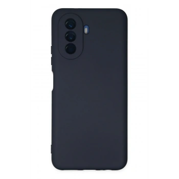 Mey İthalat®  Huawei Nova Y70 Kılıf Nano içi Kadife Silikon - Lacivert