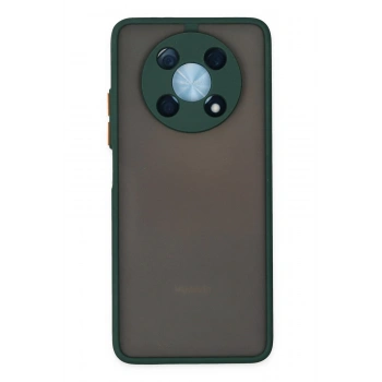 Mey İthalat®  Huawei Nova Y90 Kılıf Montreal Silikon Kapak - Yeşil