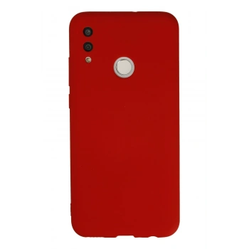 Mey İthalat® Huawei P Smart 2019 Kılıf Nano içi Kadife Silikon - Kırmızı