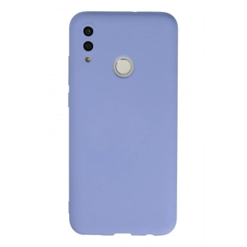 Mey İthalat®  Huawei P Smart 2019 Kılıf Nano içi Kadife Silikon - Lila
