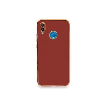 Mey İthalat®  Huawei P20 Lite Kılıf Volet Silikon - Kırmızı