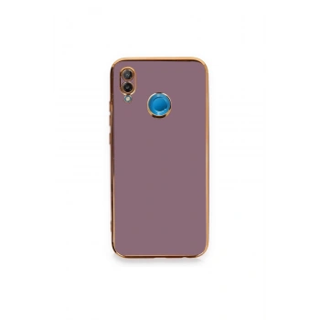 Mey İthalat®  Huawei P20 Lite Kılıf Volet Silikon - Mor