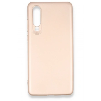 Mey İthalat®  Huawei P30 Kılıf First Silikon - Rose Gold