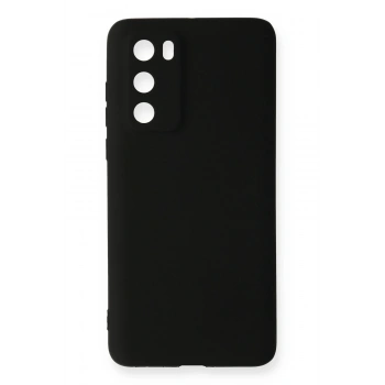 Mey İthalat®  Huawei P40 Kılıf First Silikon - Siyah