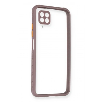 Mey İthalat®  Huawei P40 Lite Kılıf Miami Şeffaf Silikon - Açık Mor