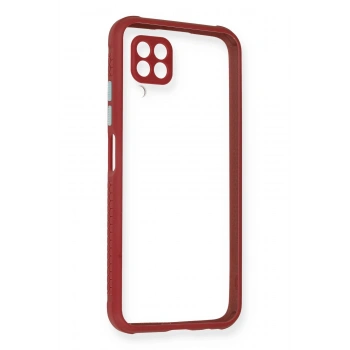 Mey İthalat® Huawei P40 Lite Kılıf Miami Şeffaf Silikon - Fuşya