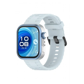 Mey İthalat®  Huawei Watch Fit 3 Klasik Kordon - Açık Mavi