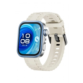 Mey İthalat®  Huawei Watch Fit 3 Klasik Kordon - Bej