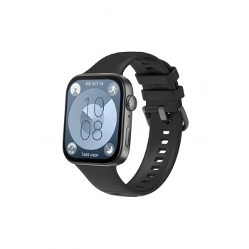 Mey İthalat®  Huawei Watch Fit 3 Klasik Kordon - Siyah