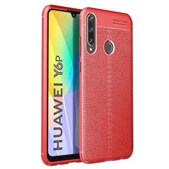 Mey İthalat®  Huawei Y6P Kılıf Auto Focus Kapak - Kırmızı