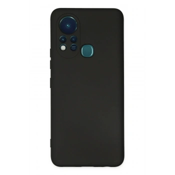 Mey İthalat®  İnfinix Hot 11s Kılıf Nano içi Kadife Silikon - Siyah