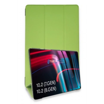 Mey İthalat®   iPad 10.2 (7.nesil) Kılıf Tablet Smart Kılıf - Açık Yeşil