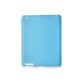Mey İthalat®   iPad 4 9.7 Kılıf Evo Tablet Silikon - Mavi