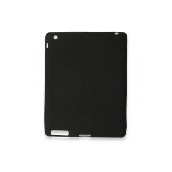 Mey İthalat®   iPad 4 9.7 Kılıf Evo Tablet Silikon - Siyah