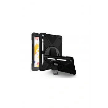 Mey İthalat®   iPad Air 11 (2024) Kılıf Amazing Tablet Kapak - Siyah